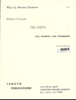Five Duets for Trumpet and Trombone