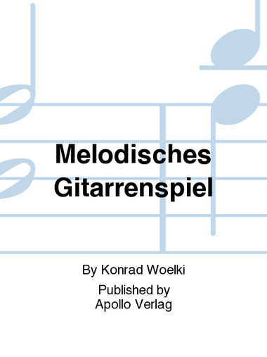 Melodisches Gitarrenspiel