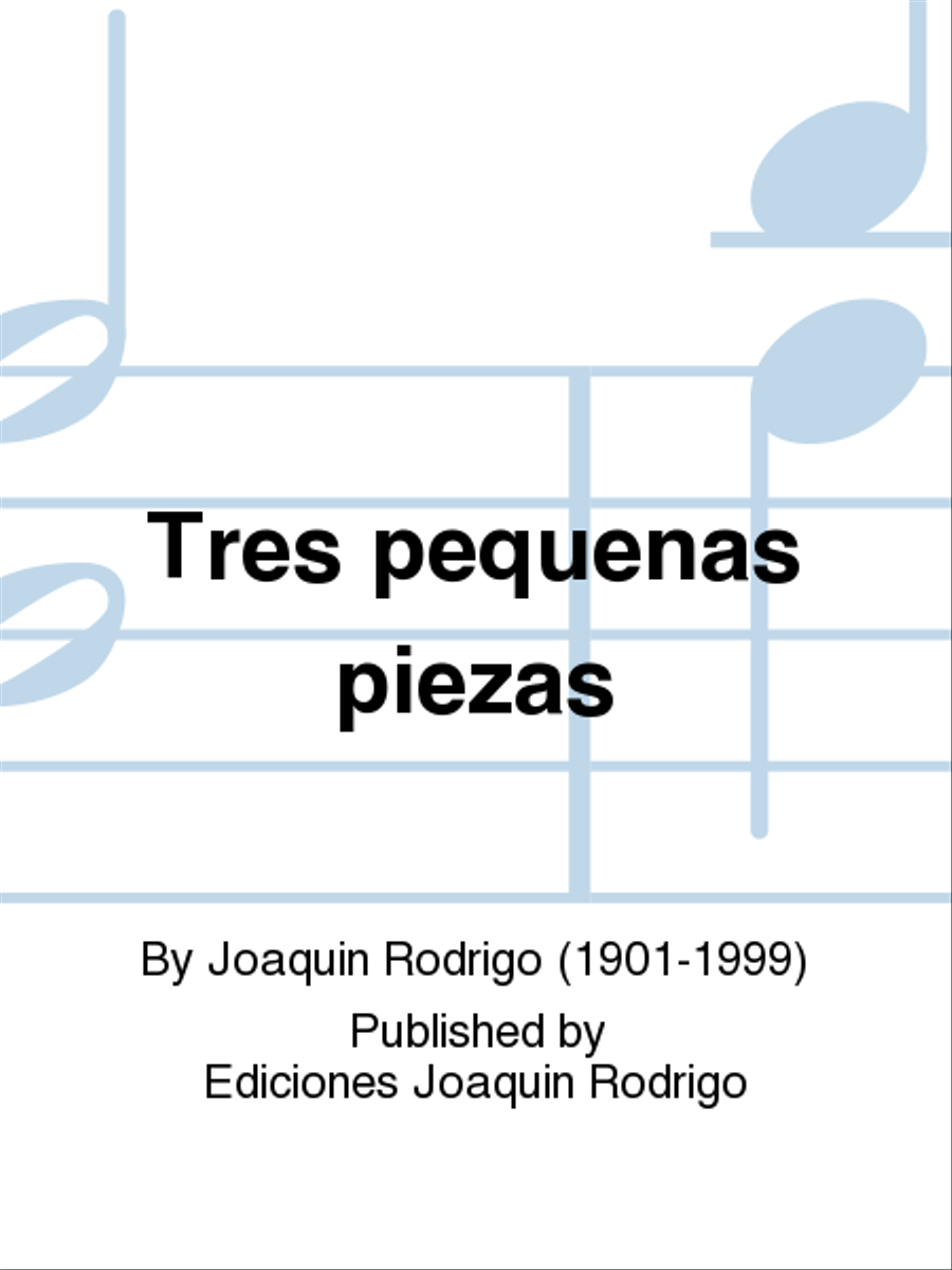 Tres pequenas piezas scores gallery preview page 1