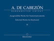 Ausgewahlte Werke fur Tasteninstrumente, Band II