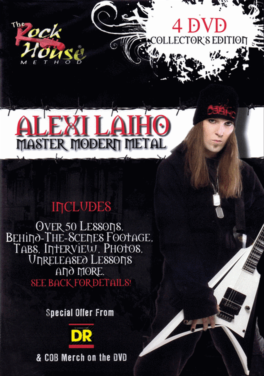 Alexi Laiho: Master Modern Metal Electric Guitar scores gallery preview page 1