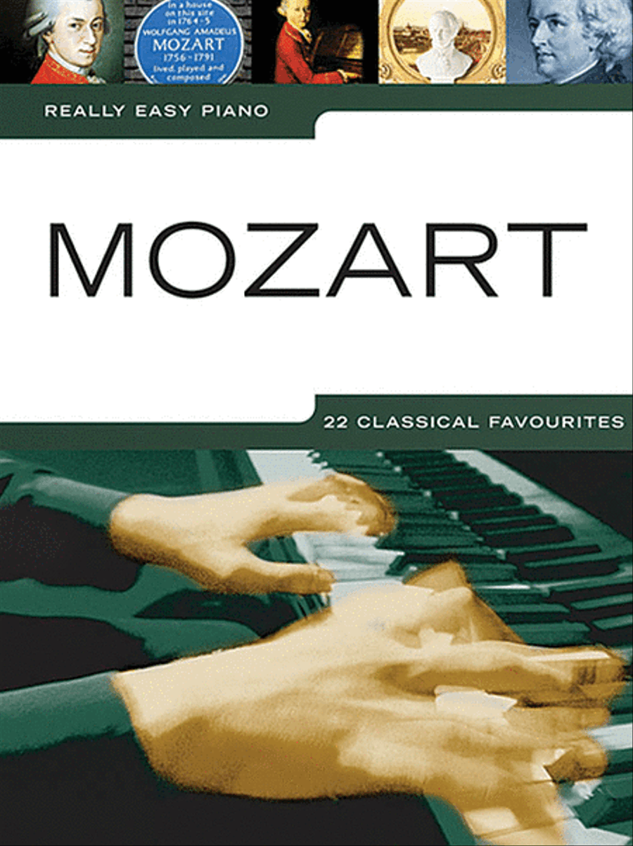 Mozart – Really Easy Piano Easy Piano scores gallery preview page 1