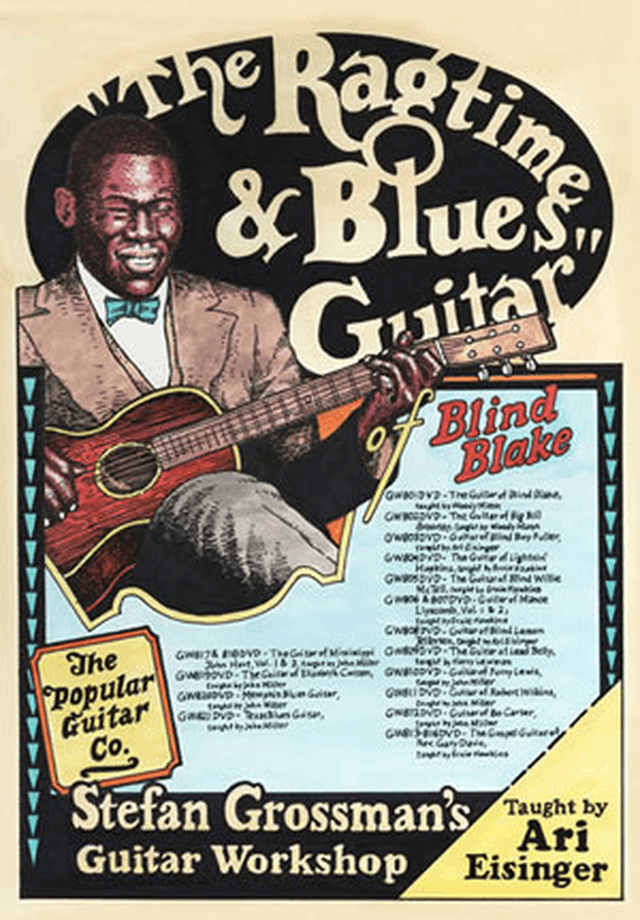 The Ragtime & Blues Guitar of Blind Blake Electric Guitar scores gallery preview page 1