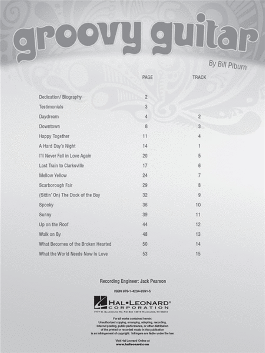 Groovy Guitar Electric Guitar scores gallery preview page 2