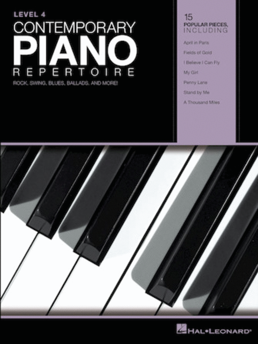 Contemporary Piano Repertoire - Level 4 Piano Solo scores gallery preview page 1