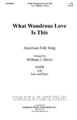 What Wondrous Love