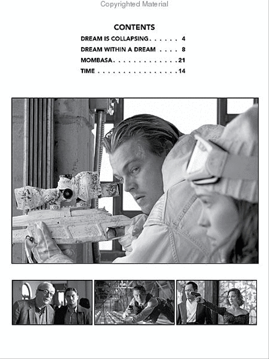 Inception -- Movie Selections Piano Solo scores gallery preview page 3