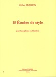 Etudes de style (15)