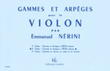 Gammes et arpeges - Volume 2 (a 3 octaves)