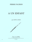 A un enfant