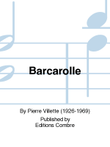 Barcarolle