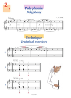 Les Leçons de piano 2 Piano Method scores gallery preview page 4