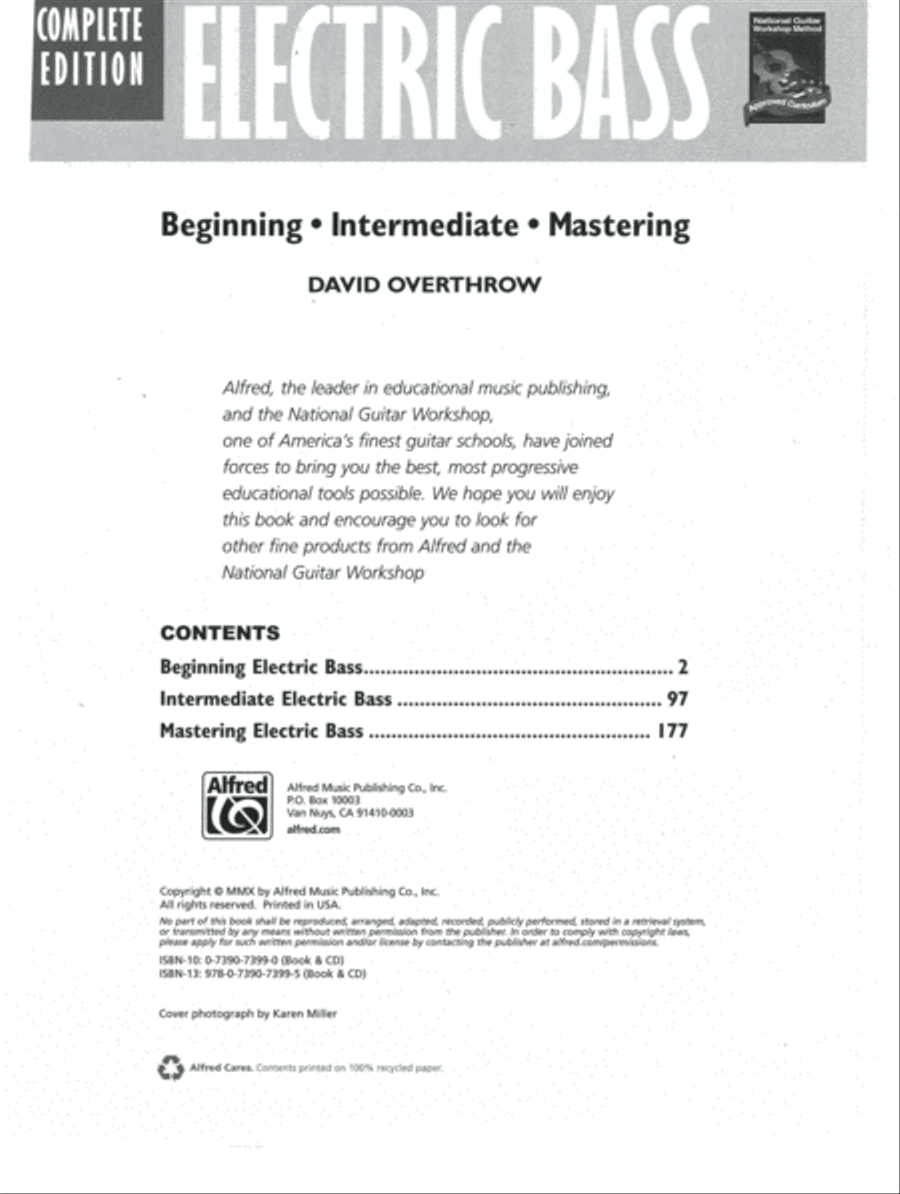 Complete Electric Bass Method Complete Edition Bass Guitar scores gallery preview page 12