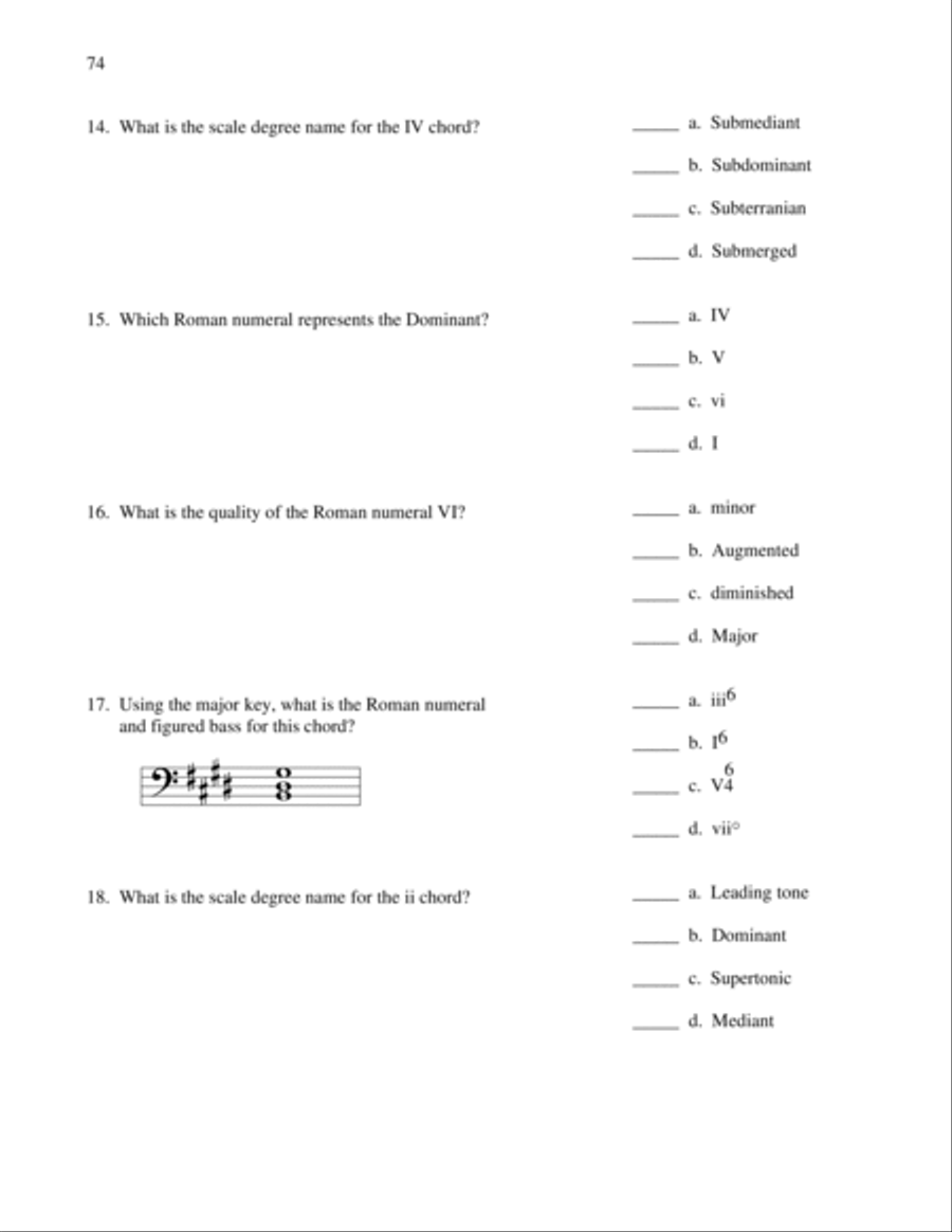 Julie Johnson's Guide to AP Music Theory CD scores gallery preview page 3