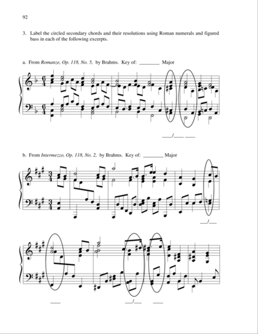 Julie Johnson's Guide to AP Music Theory CD scores gallery preview page 5