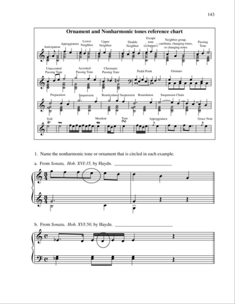 Julie Johnson's Guide to AP Music Theory CD scores gallery preview page 7