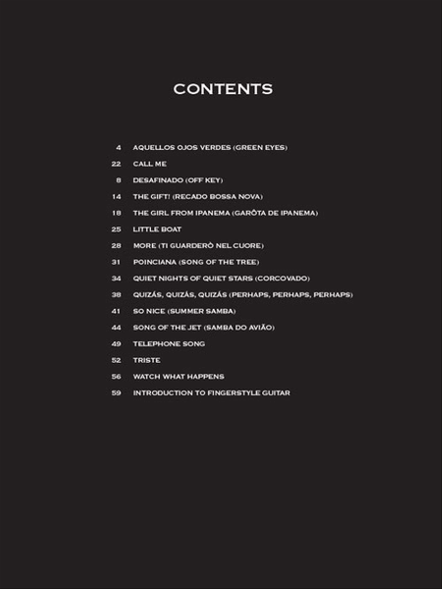 Fingerpicking Latin Standards Fingerpicking Guitar scores gallery preview page 2