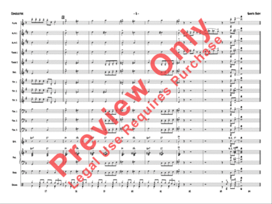 Santa Baby Santa Baby Jazz Ensemble scores gallery preview page 11