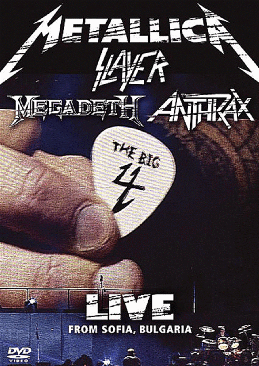 Metallica, Slayer, Megadeth, Anthrax: The Big 4 Live from Sofia, Bulgaria DVD scores gallery preview page 1