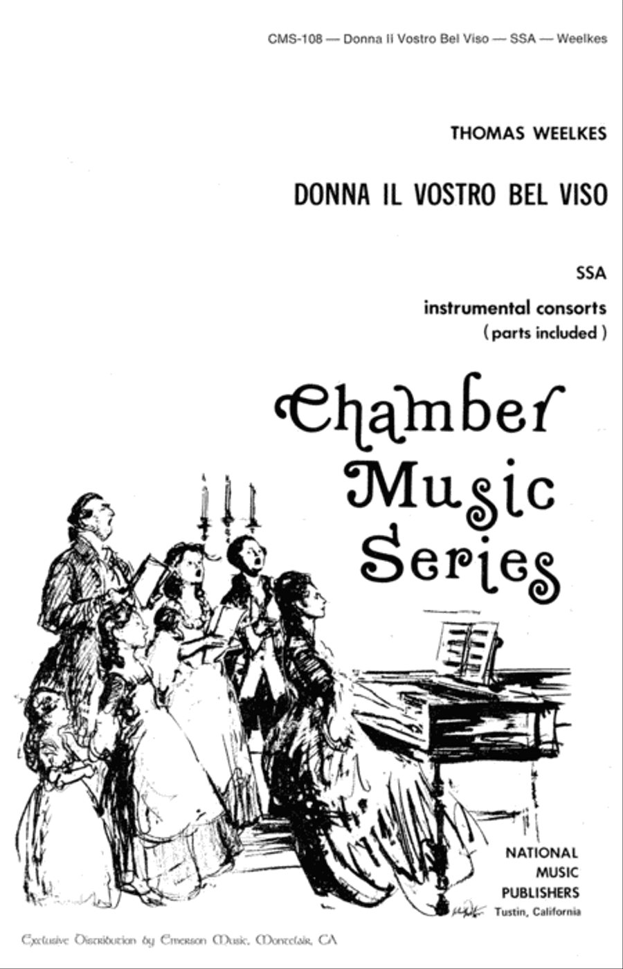 Donna Il Vostro Bel Viso Donna Il Vostro Bel Viso SSA scores gallery preview page 1