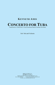 Concerto for Tuba and Orchestra - STUDY SCORE ONLY
