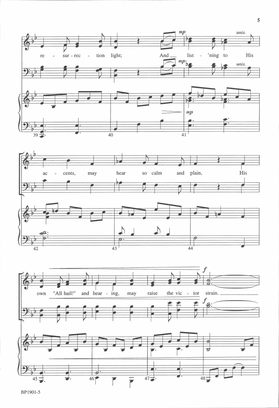 Day of Resurrection, The Day of Resurrection, The 4-Part scores gallery preview page 5