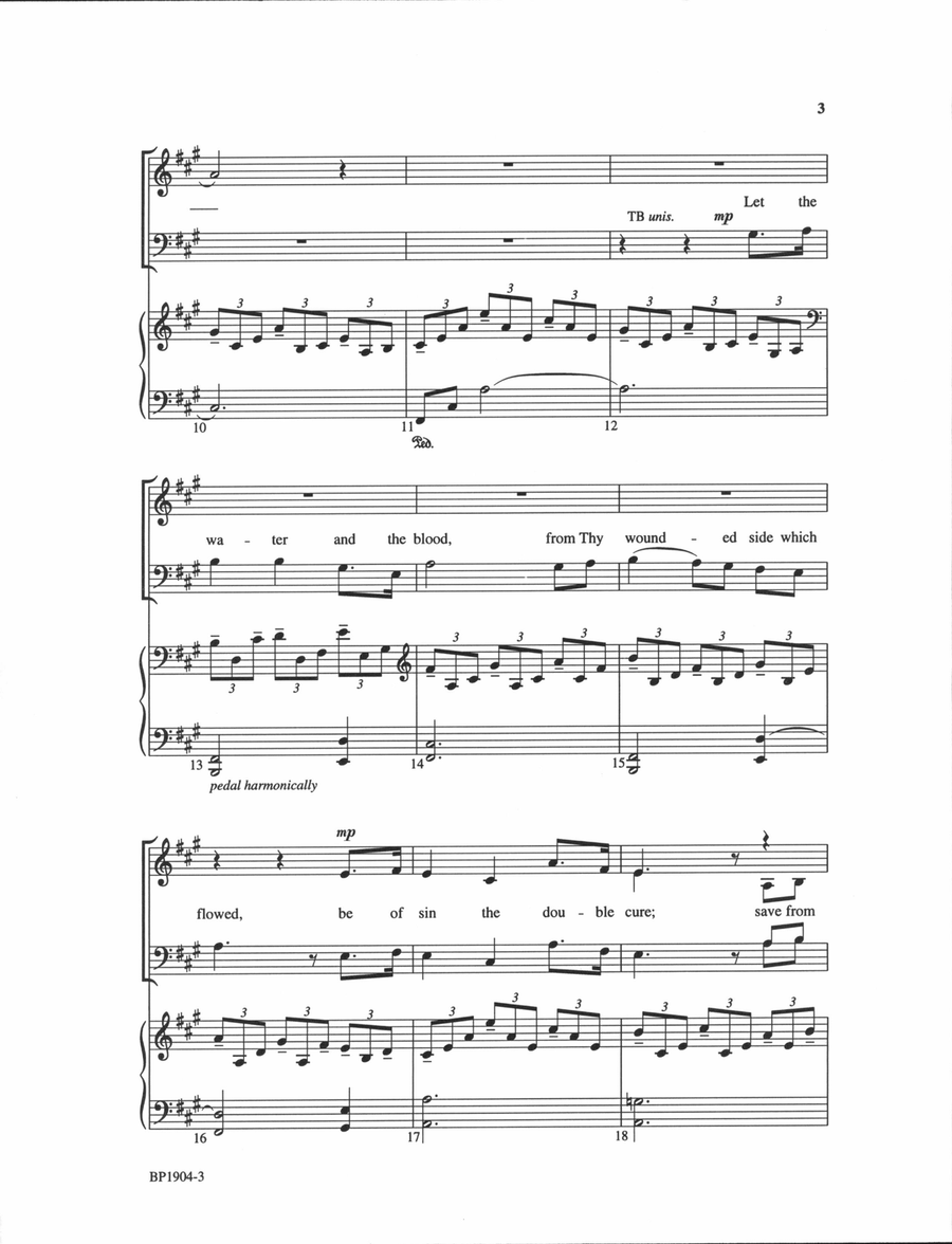 Let Me Hide Myself in Thee 4-Part scores gallery preview page 3