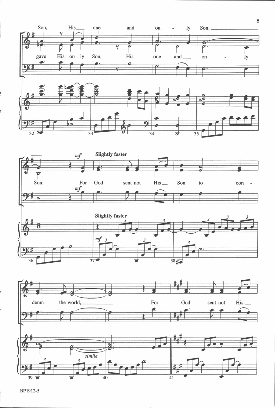 Eternal Life (SAB) Eternal Life (SAB) 3-Part scores gallery preview page 5