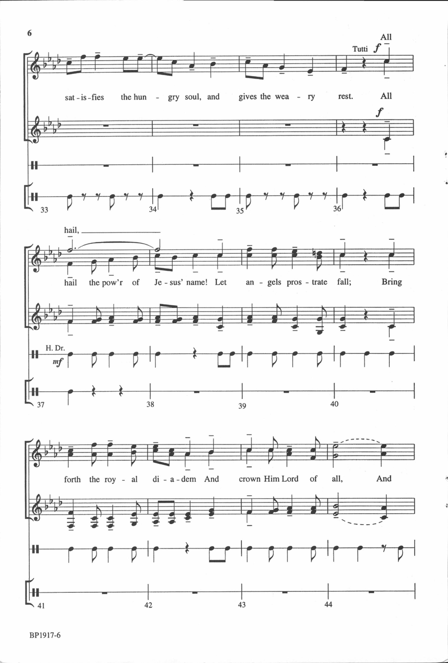 The Name of Jesus - SSAA The Name of Jesus - SSAA SSAA scores gallery preview page 5