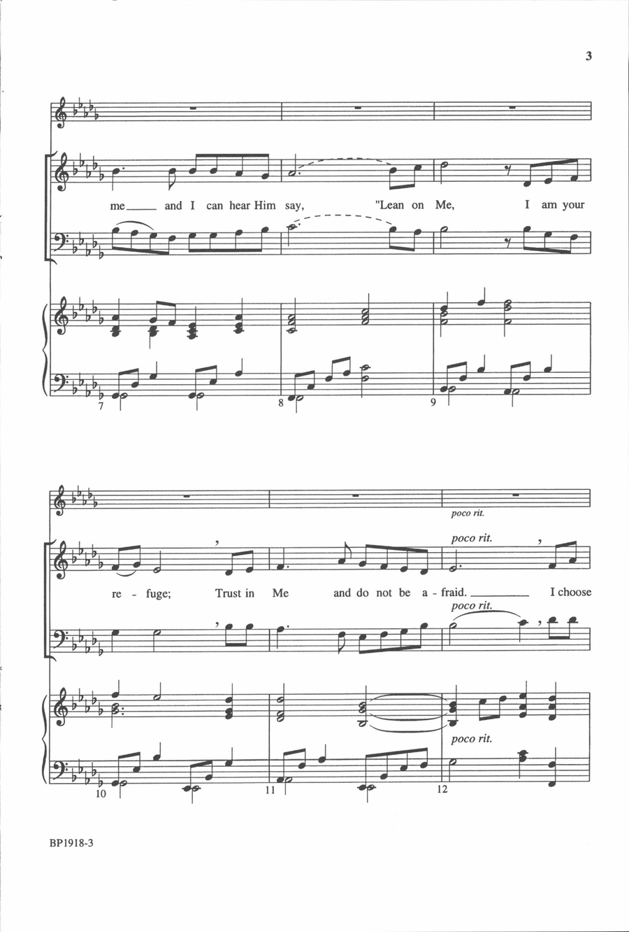 I Choose You - 2 part I Choose You - 2 part 2-Part scores gallery preview page 3