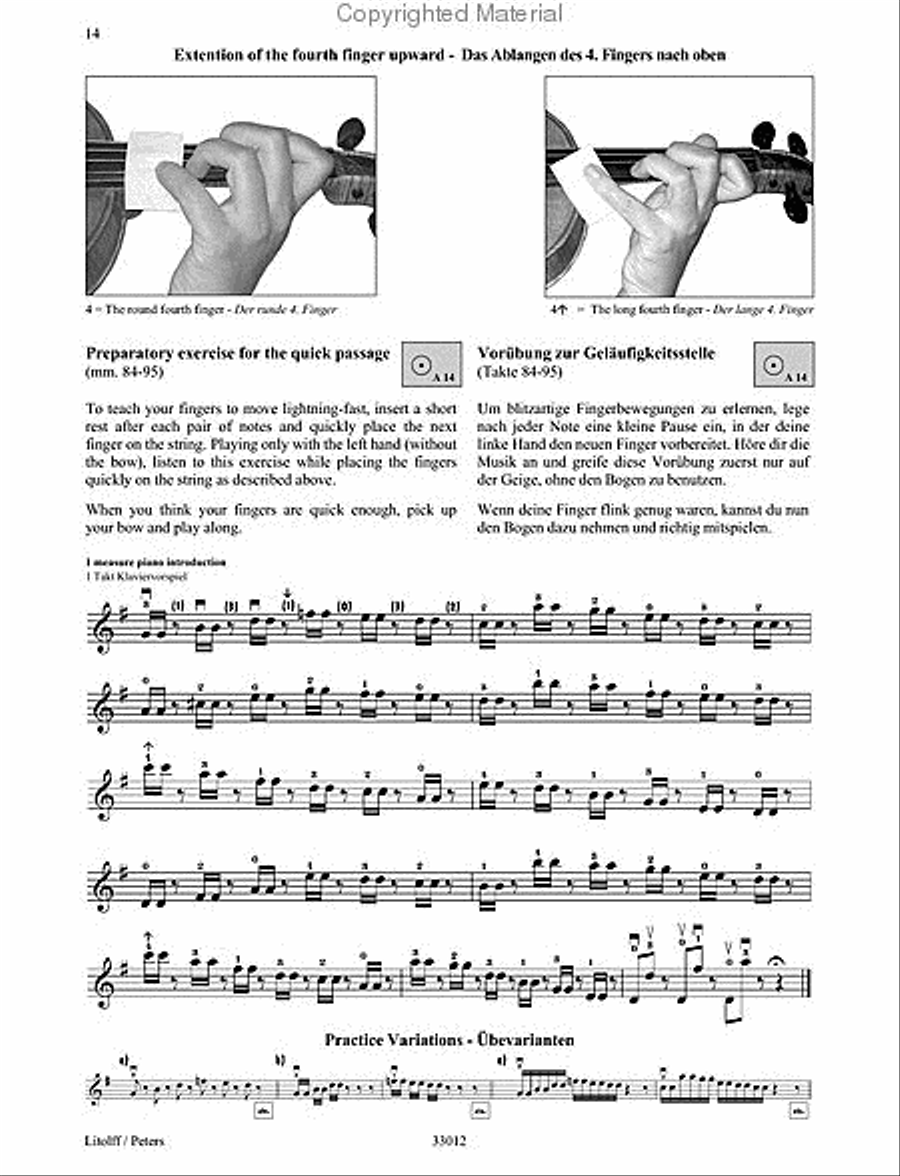 Recital Training [incl. CD] Violin Solo scores gallery preview page 4
