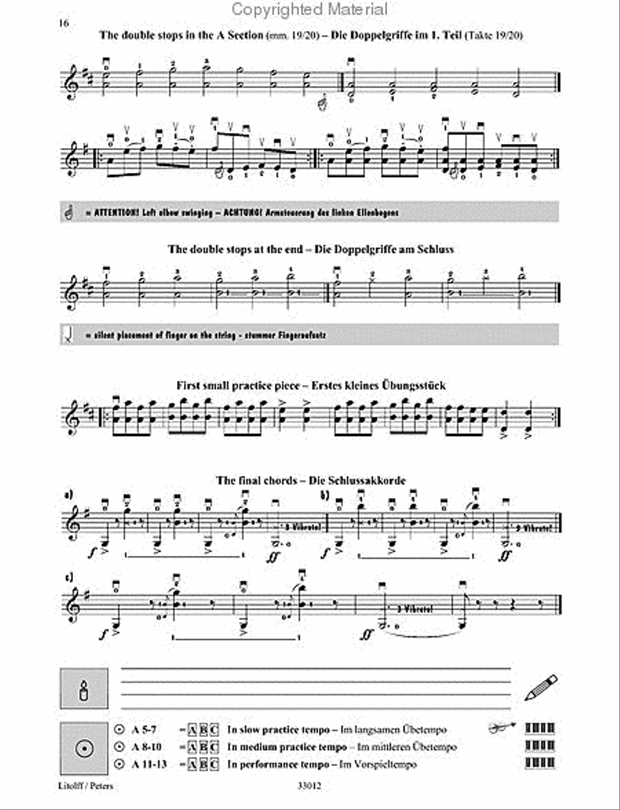 Recital Training [incl. CD] Violin Solo scores gallery preview page 6
