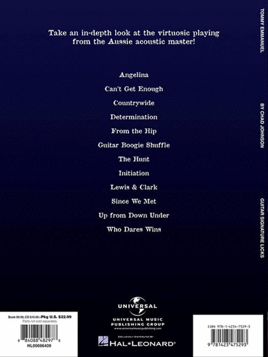 Tommy Emmanuel Acoustic Guitar scores gallery preview page 2