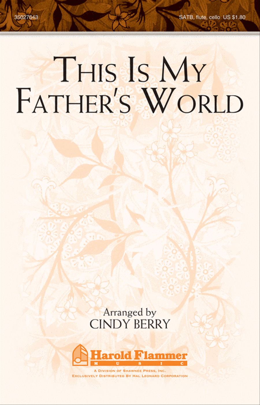 This Is My Father's World 4-Part scores gallery preview page 1
