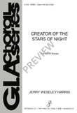 Creator of the Stars of Night