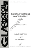 There's a Wideness in God's Mercy