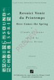Revoici Venir du Printemps
