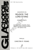 Rejoice, the Lord Is King