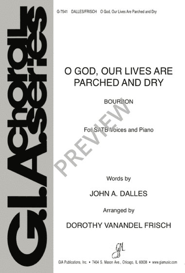 O God, Our Lives Are Parched and Dry