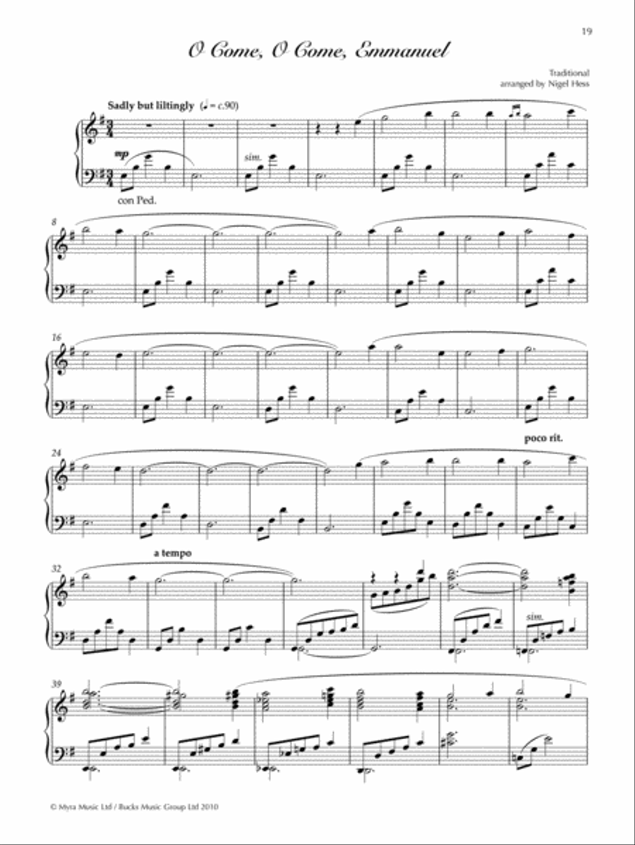 Classic FM -- Silent Nights Piano Solo scores gallery preview page 2