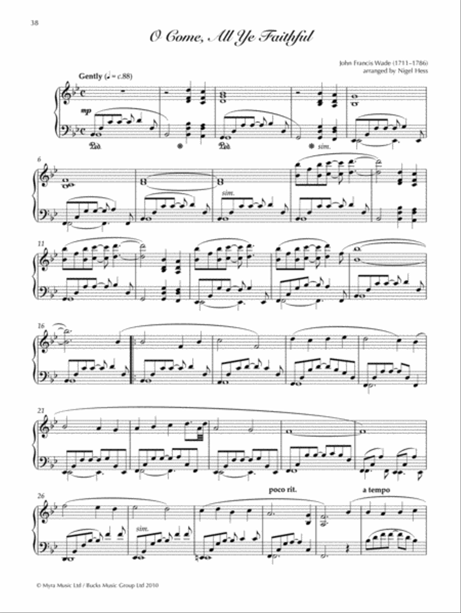 Classic FM -- Silent Nights Piano Solo scores gallery preview page 3