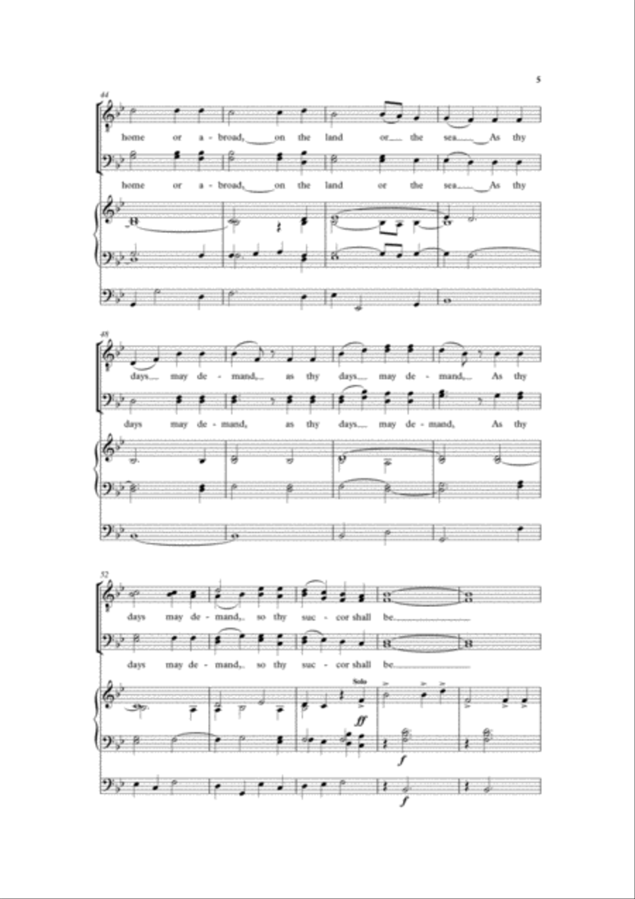 How firm a foundation How firm a foundation 4-Part scores gallery preview page 2