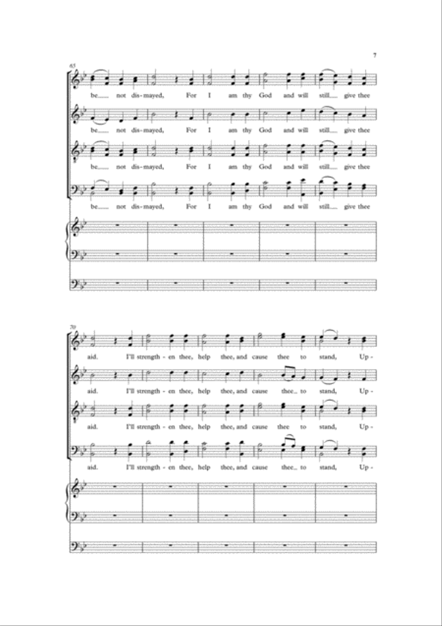 How firm a foundation How firm a foundation 4-Part scores gallery preview page 4