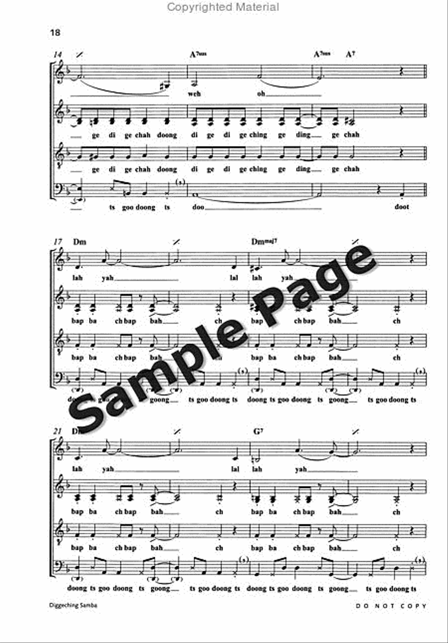 Loop Songs Loop Songs Choir scores gallery preview page 17