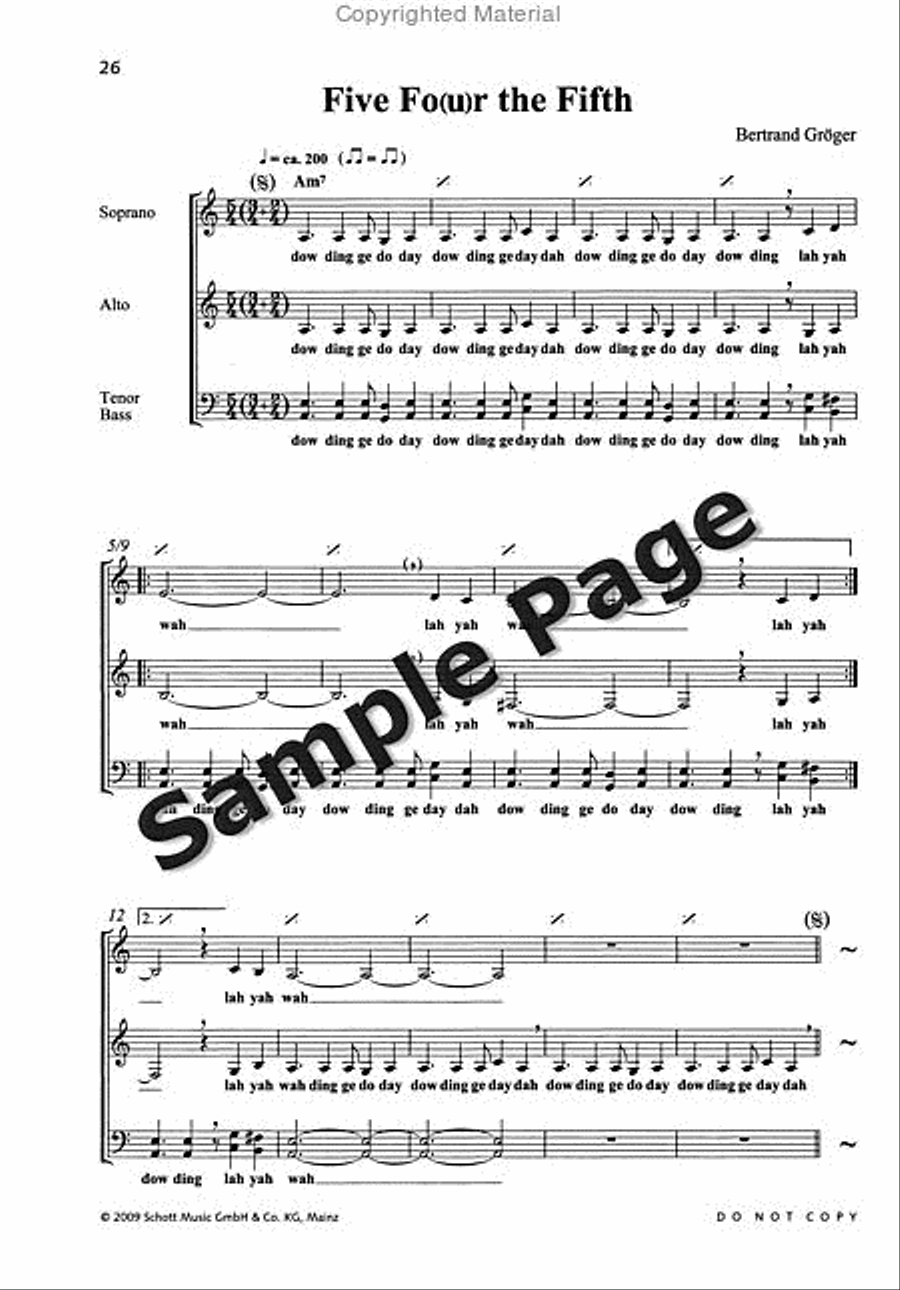 Loop Songs Loop Songs Choir scores gallery preview page 25
