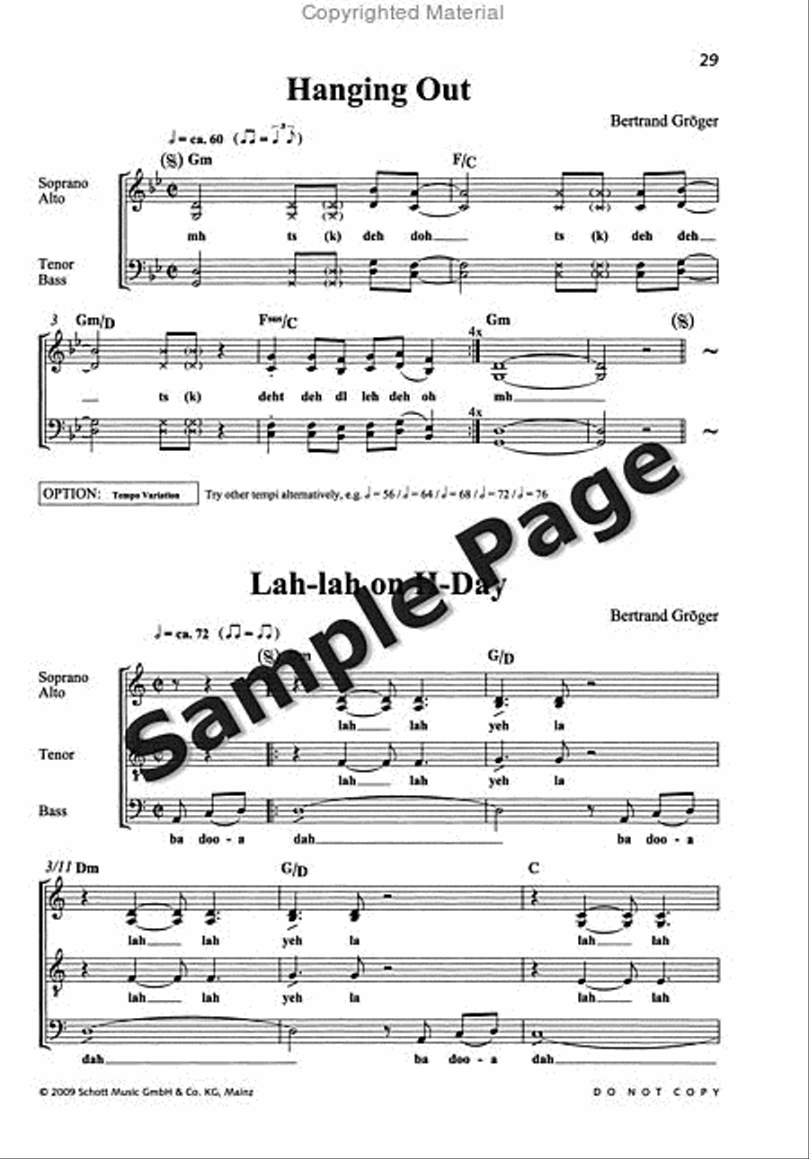 Loop Songs Loop Songs Choir scores gallery preview page 28