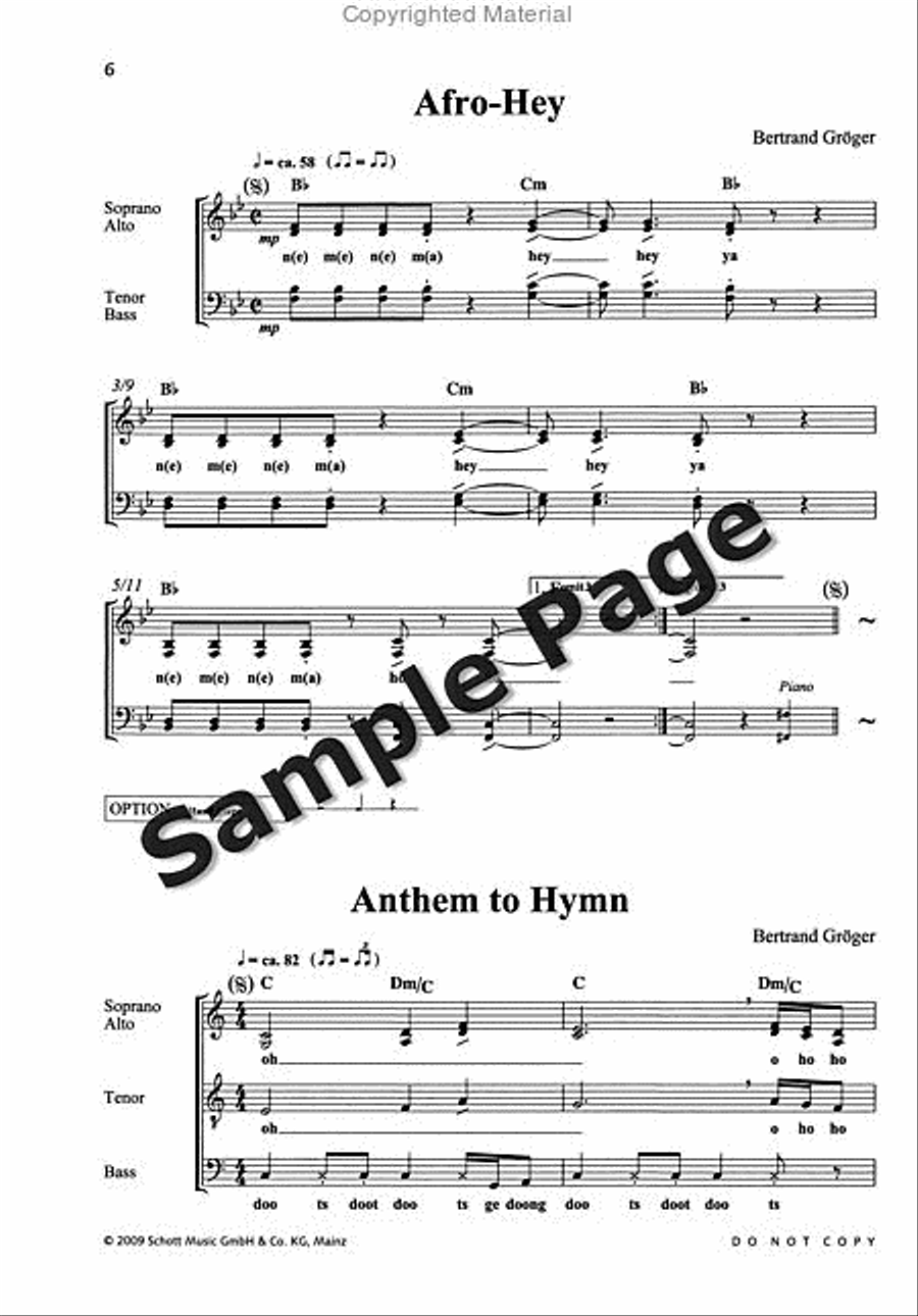 Loop Songs Loop Songs Choir scores gallery preview page 5