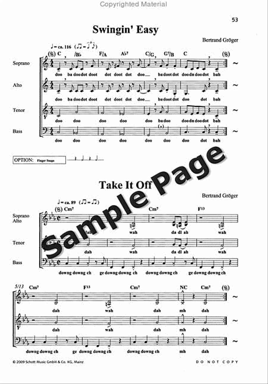Loop Songs Loop Songs Choir scores gallery preview page 52