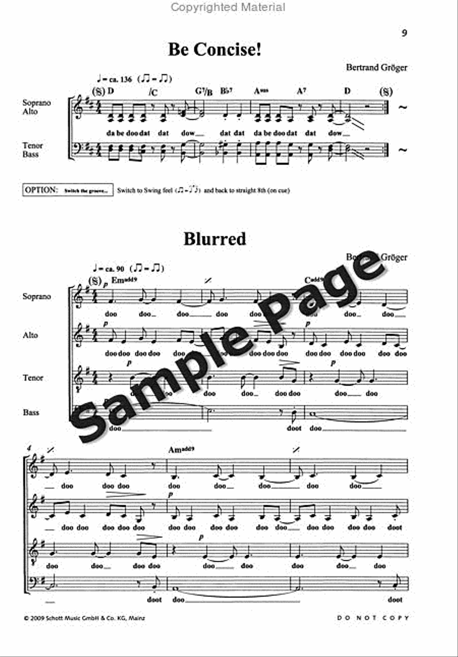 Loop Songs Loop Songs Choir scores gallery preview page 8