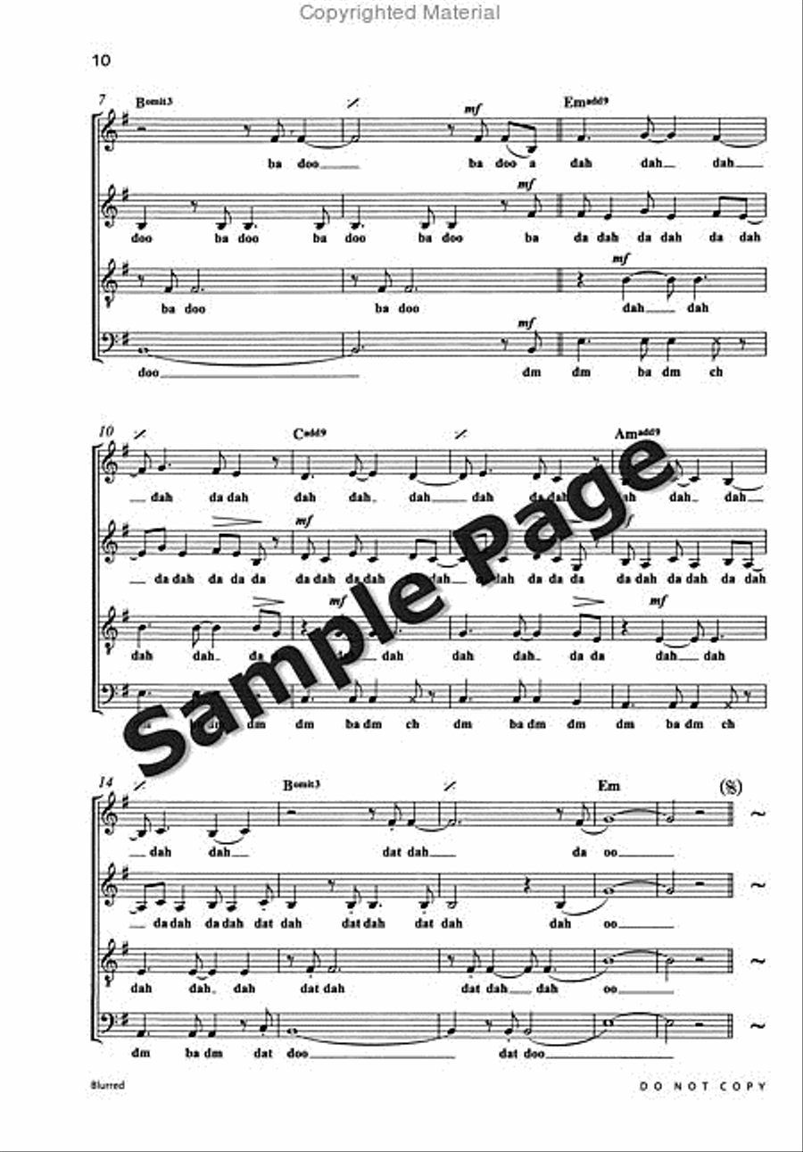 Loop Songs Loop Songs Choir scores gallery preview page 9